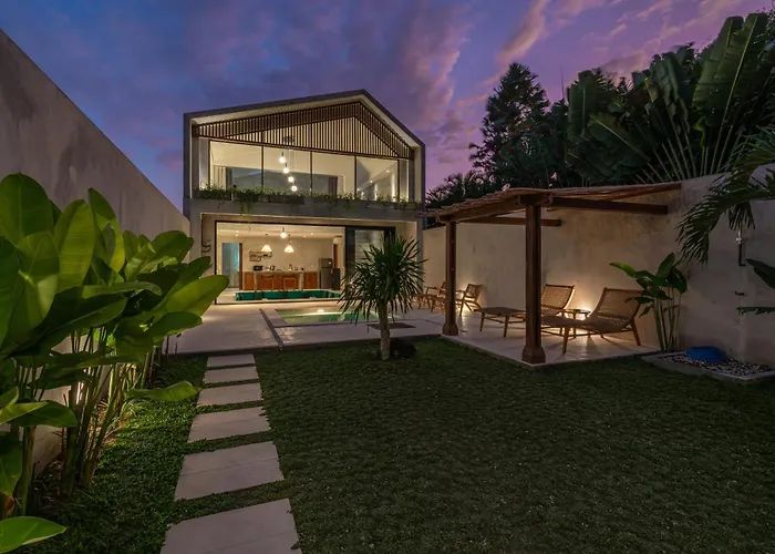 Casa Solo - Chic Industrial 1br Close To Pererenan Villa *
